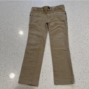 Shaun White Skinny Khaki Pants Boys Kids Size XS 4 Casual Jeans Tan Beige